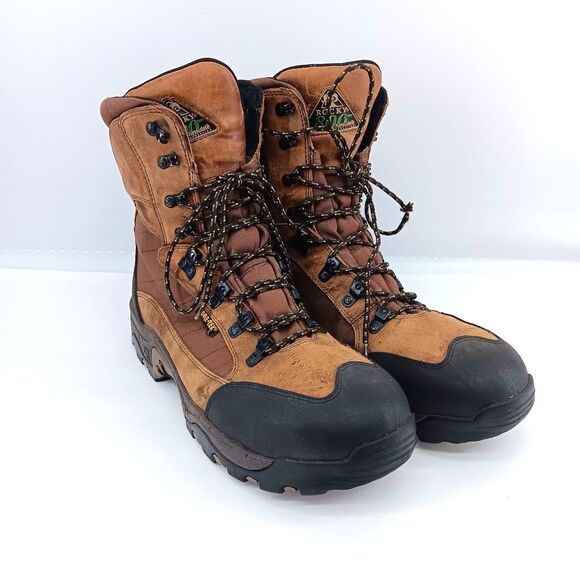 Rocky Mens 13M Leather Hunting Boots Gore-Tex Waterproof 800g Thinsulate main image 11